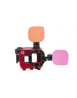 FLIP DUO ROUGE-MAGENTA ISOTTA GOPRO 8