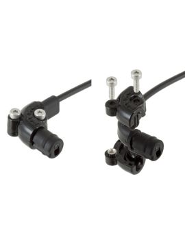 CONNECTEUR INON COUDE 90° POUR FIBRE OPTIQUE 